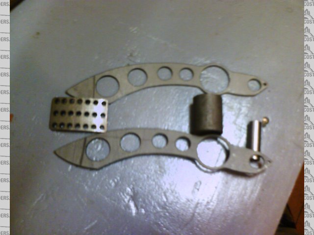 car 041 - laser cut brake peda